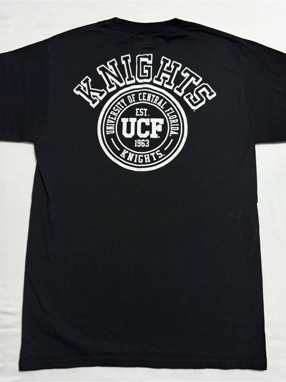 Champion UCF Knights Black Front Back Graphic T-Shirt Size S